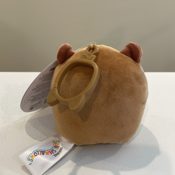 NWT 3.5” Lijjian the Capybara Squishmallow Clip - Picture 2 of 5